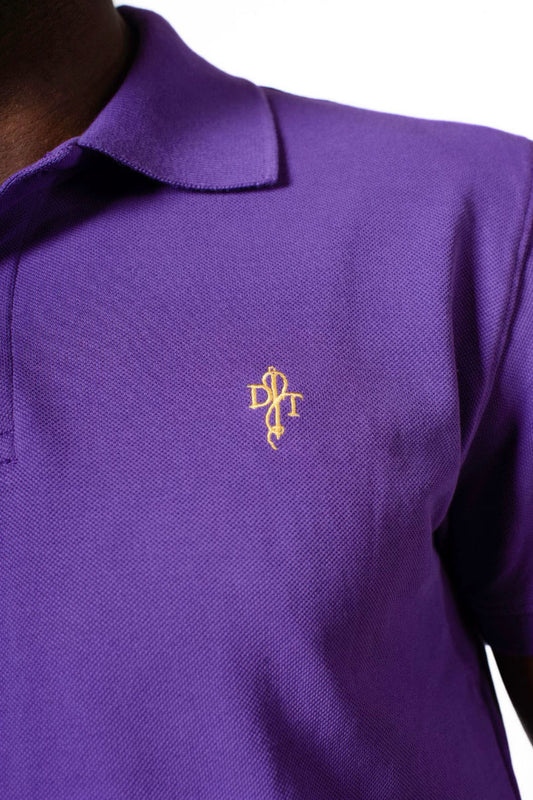 MONTAUK CLASSIC POLO - PURPLE