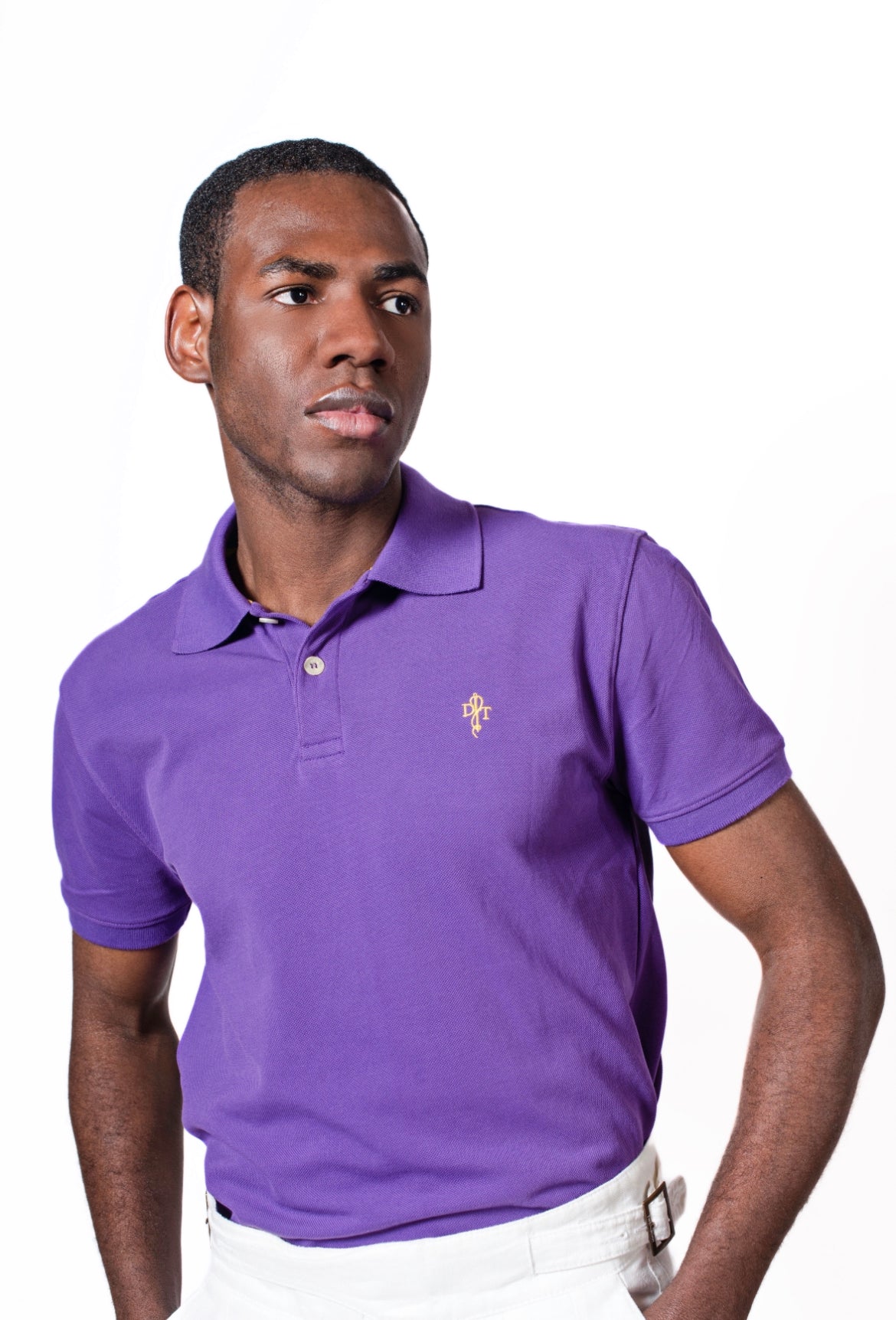 MONTAUK CLASSIC POLO - PURPLE