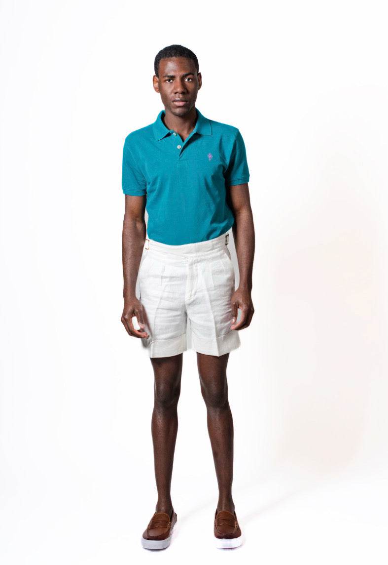 MONTAUK CLASSIC POLO - TEAL