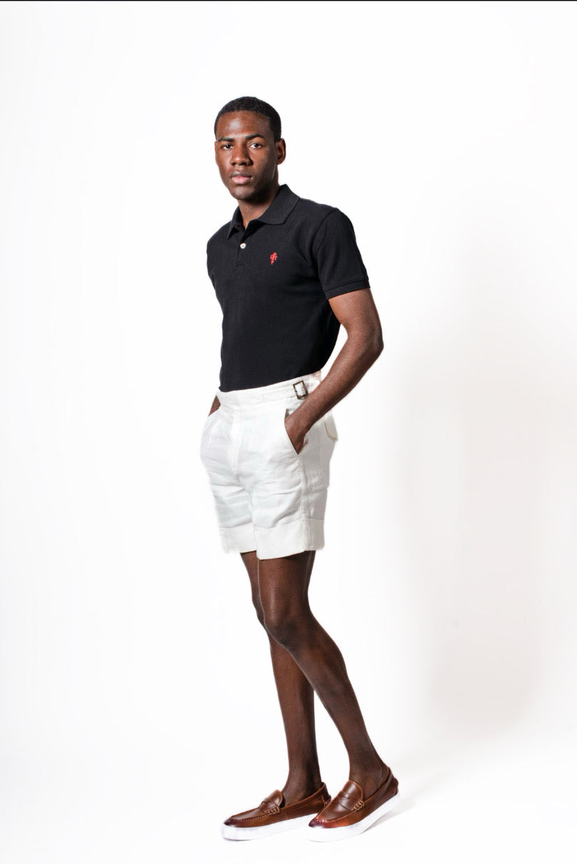 MONTAUK CLASSIC POLO - BLACK